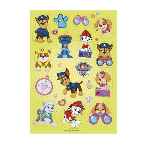 Spiselige Cupcakedekorasjoner sukkerfri, Paw Patrol - 15 stk