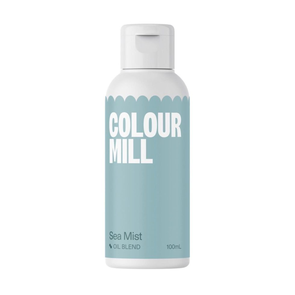 Colour Mill Oljebasert Matfarge, 100ml - Sea Mist