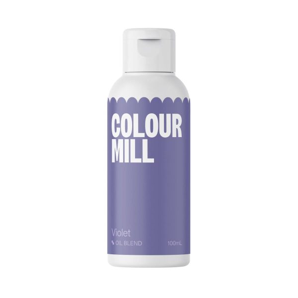 Colour Mill Oljebasert Matfarge, 100ml - Violet