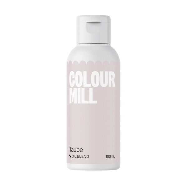 Colour Mill Oljebasert Matfarge, 100ml - Taupe