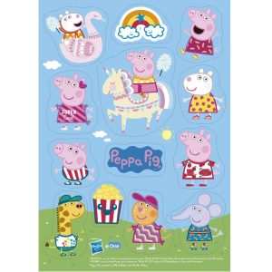 Spiselig kakebilde Peppa gris, Sukkerfri - 1 Ark