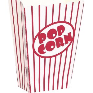Snacksbokser, Popcorn – 8 stk