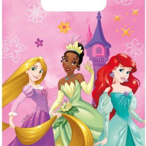 Godteposer plast, Disney prinsesser - 6 stk