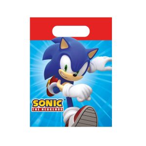 Godteposer papir, Sonic - 4 stk