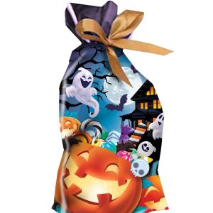 Godteposer plast, Halloween- 20 stk