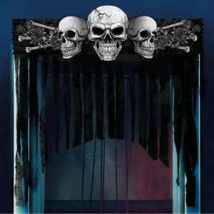 Dørdekorasjon, Hodeskaller - Halloween