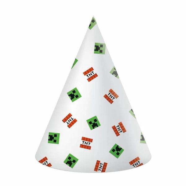 Partyhatter, Minecraft - 6 stk
