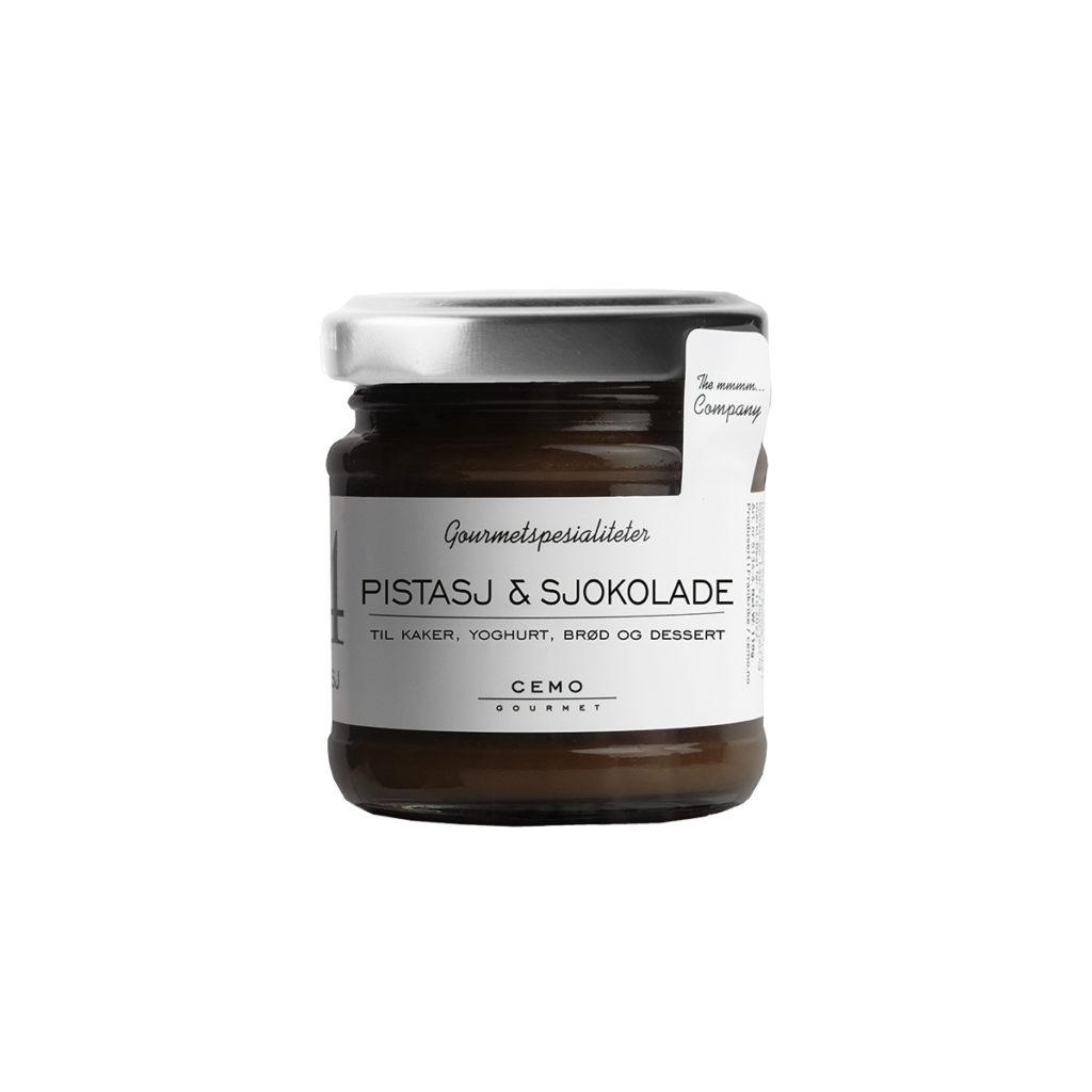 Pistasj og sjokoladekrem