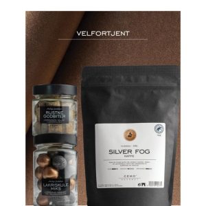 Gavepose velfortjent - kaffe og lakris