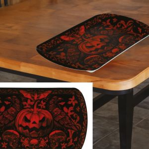 Serveringsfat, Halloween - Svart og Oransje