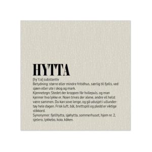 Servietter, Hytta – 20 stk