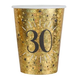 Pappkopper gull, 30 år – 10 stk
