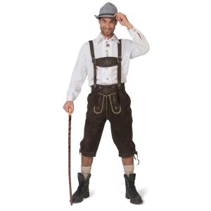 Oktoberfest lederhose ekte lær - Ludwig
