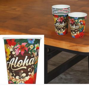 Pappkopper, Aloha Sommer- 6 stk