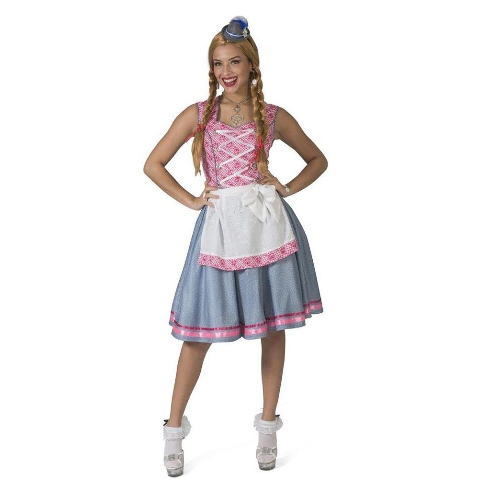 Oktoberfestkjole halvlang - Helena
