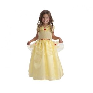 Kostymesett barn - Gul prinsesse