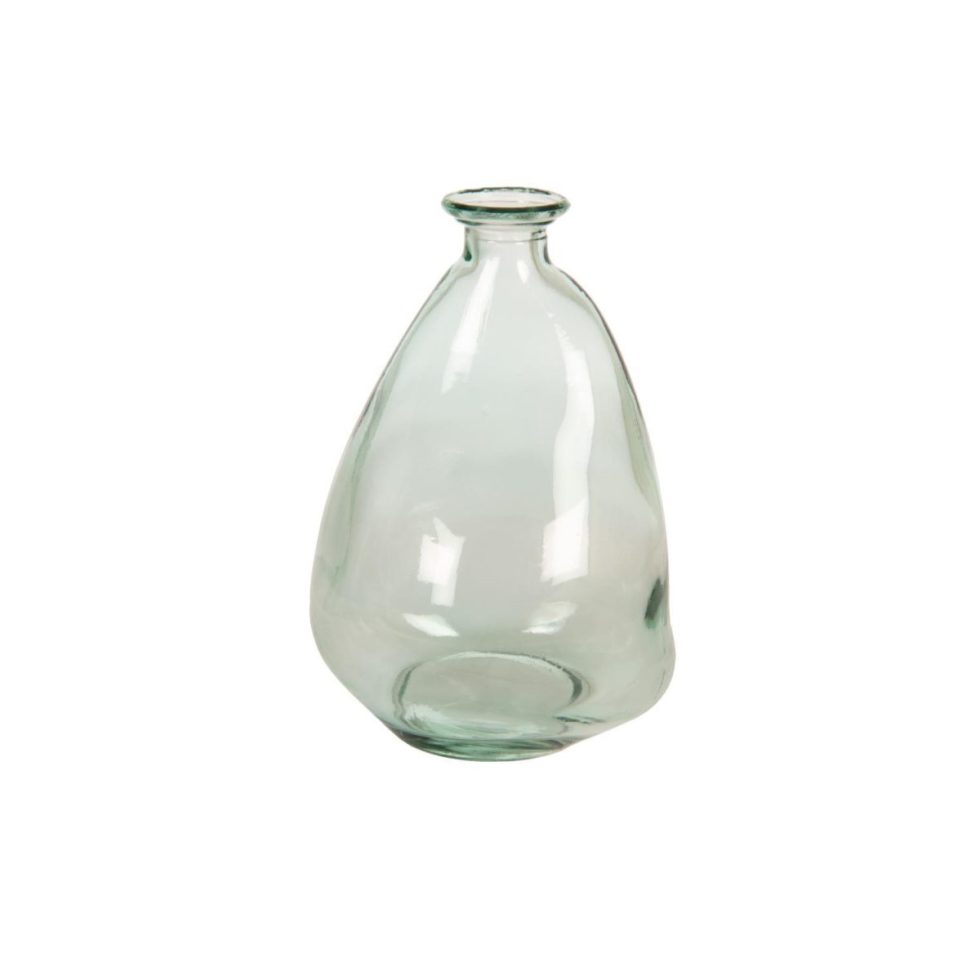 Liten vase, abstrakt høy - lett sotet
