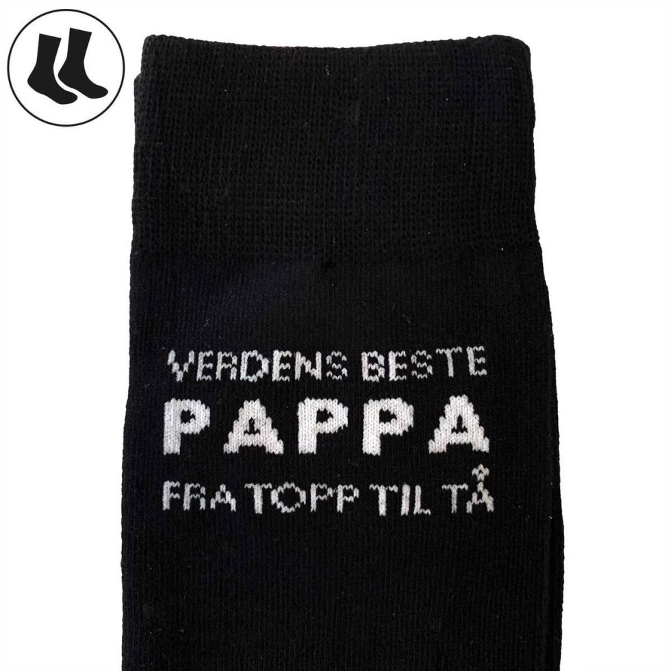 Herresokker - Verdens beste pappa