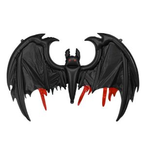 Folieballong, flaggermus - 120 cm