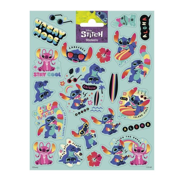 Klistremerker, store - Stitch