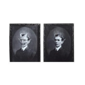 Horrorbilde som endrer seg, 35x48cm - Djevelen