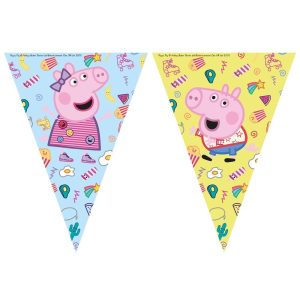 Flaggbanner - Peppa Gris