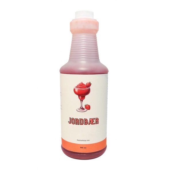Premium drinkmiks, Jordbær (5 liter ferdig drinker)