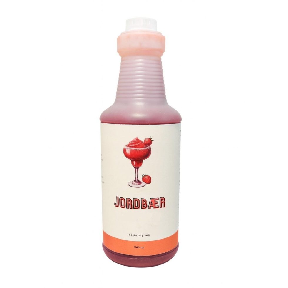 Premium drinkmiks, Jordbær (5 liter ferdig drinker)