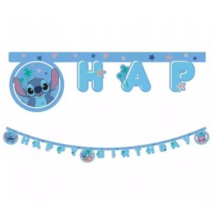 Bursdagsbanner, Stitch - 2m