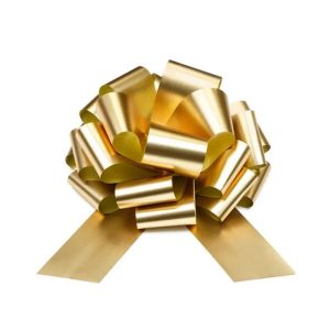 Gavesløyfe - Metallic gull XL - 30 cm