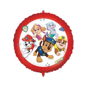 Folieballong rund - Paw Patrol