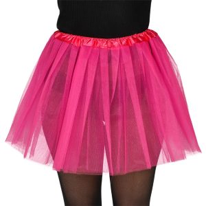 Tyllskjørt neon - rosa