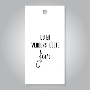 Tag til gave - Verdens beste far