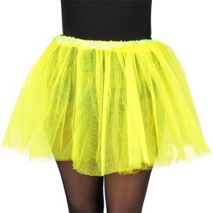 Tyllskjørt neon - Gul