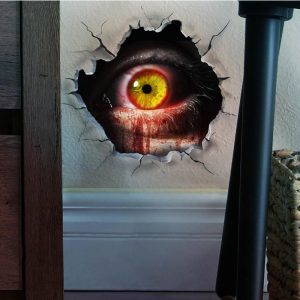 Wallsticker - Skummelt kikkende øye