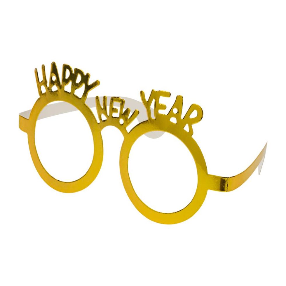 Happy new year Briller, Papp - Gull