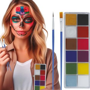 Sminkesett - 12 farger