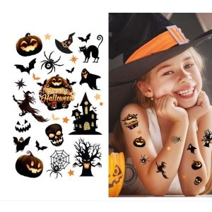 Midlertidige tatoveringer - Halloween