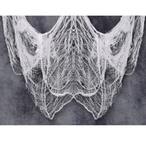 Dekortekstil, 5 meter - Hvitt