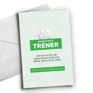 Kort - Verdens beste trener, håndball