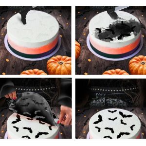 Kakestensil, 25 cm - Flaggermus