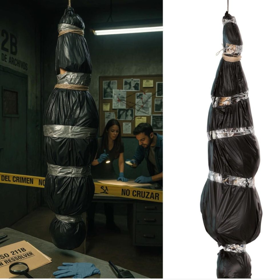 Hengende kropp i plast - 178cm