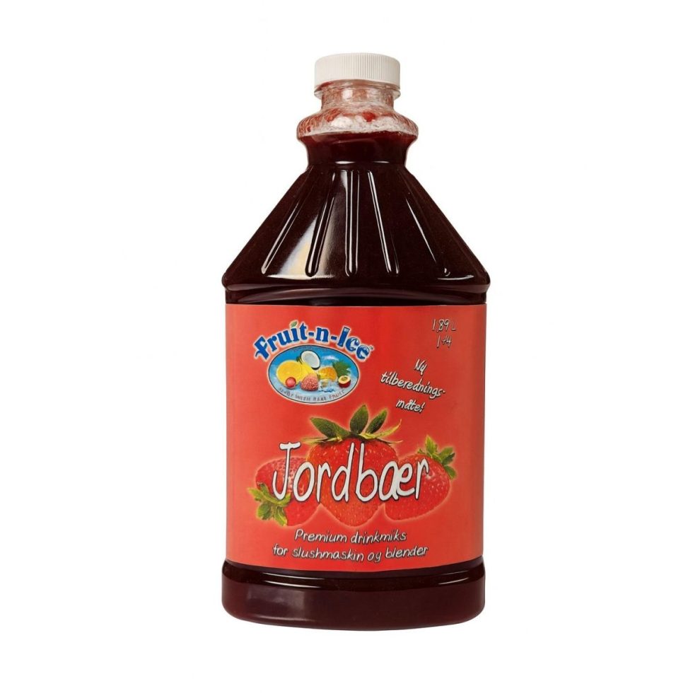 Premium drinkmiks, Jordbær (10 liter ferdig drinker)