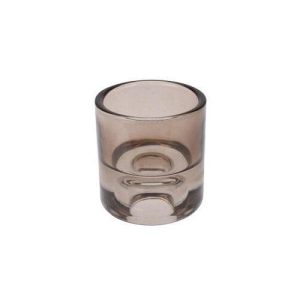 Lysglass til telys - Brun