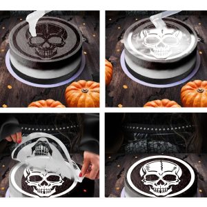 Kakestensil, 25 cm - Hodeskalle