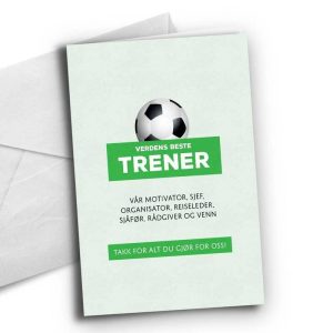 Kort - Verdens beste trener, fotball
