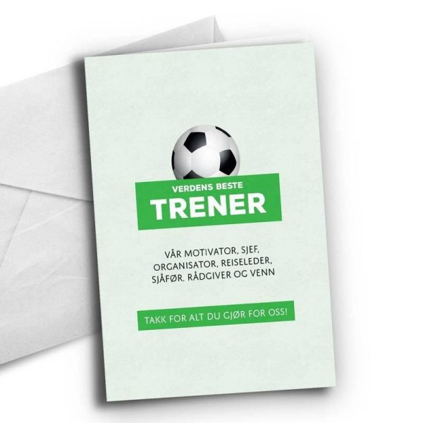 Kort - Verdens beste trener, fotball