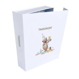 Eske til kort, stor - Takkekort