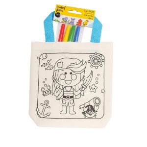 Gjenbruksnett med tekstiltusjer - Pirat