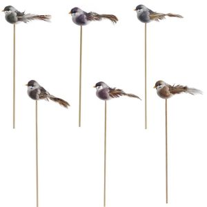 Julepynt, Fugl på pinne - 9 cm